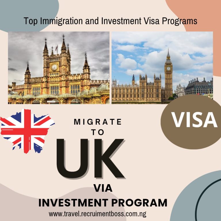 How to Move to the UK Through Top Immigration and Investment Visa Programs